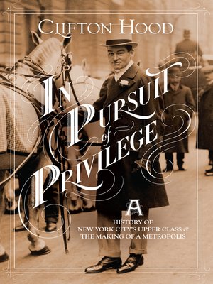 cover image of In Pursuit of Privilege